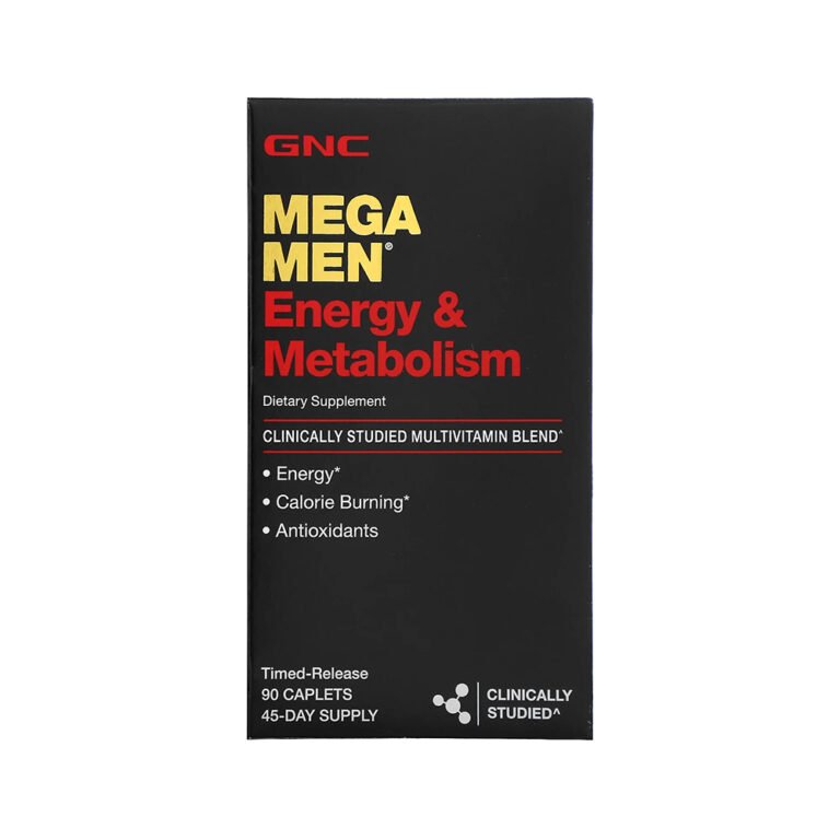 Gnc Mega Men Energy Metabolism Multivitamins Time Release Caplets